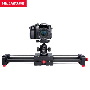 YELANGU CameraSlider 50 cm en alliage d'aluminium à commande manuelle pour suivi vidéo et photographie DSLR - Product Image 1