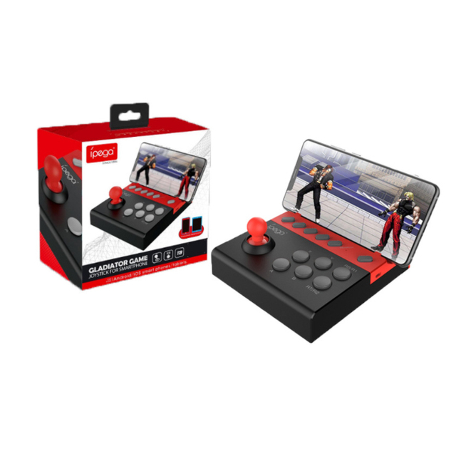 Handheld Digital Mobile Phone Tablet Gladiator Arcade Fight Stick Handle Support Android IOS Direct Play Handheld Game Player