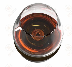 Copas de <span class=keywords><strong>Vino</strong></span> Giratorias de Cristal de 10 oz con Base de Madera, Copas de <span class=keywords><strong>Vino</strong></span> Modernas, Elegantes Copas para Degustación de Whisky y Vinos Tintos - Product Image 3
