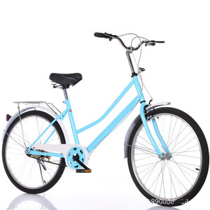 Vélo de ville à une vitesse, 26 pouces, cadre en acier, jantes en alliage d'aluminium, capacité de charge de 120 kg, nouvelle qualité, vente chaude - Product Image 1