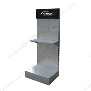 Marketing factory custom idea for Store shop showroom racking metal iron panel display racks stand hanging
