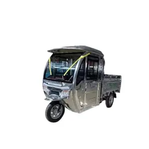 سعر FOB 2024 سيارة جديدة سكوتر الكهربائية 3 عجلة دراجة نارية شاحنة البضائع جديدة الطاقة المركبات EV Van صغيرة شاحنة كهربائية