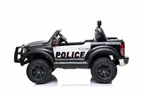 Voiture de police pour enfants Ford Raptor sous licence, deux places, à conduire