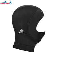 DIVE&SAIL Super Stretch 3mm CR Neoprene Diving Hood Water Sports Cold Proof Hat Keep Warm Spearfishing Snorkeling Diving Hoods