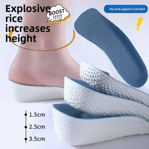Người đàn ông của phụ nữ nửa lòng bàn tay Chiều cao tăng lót mềm duy nhất thoải mái thoáng khí Giày thể thao hấp thụ sốc vòm hỗ trợ - Product Image 2