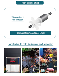 Pompe à eau submersible Grandfar AP à vitesse fixe, 5W, 6,7L/min, 0,8m, avec moteur en cuivre, pour <span class=keywords><strong>fontaine</strong></span>, bassin ou petit aquarium - Product Image 2