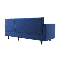 ODM Factory Direkt versorgungs sofas Nice Navy Samts toff 3-Sitzer Ottomane gepolsterte Sofa garnitur Möbel