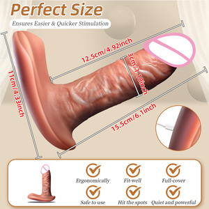 Wearable Dildo Vibration for Woman <strong>Remote</strong> <strong>Control</strong> Penis <strong>Vibrator</strong> Women Masturbation Stimulator Thrusting Sex Toy Female Outdoor - Product Image 6
