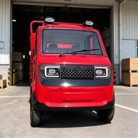Camionnette électrique mini-dump certifiée CEE COC DOT pour le marché européen, 72V 3500W 100Ah, commande de virage à gauche