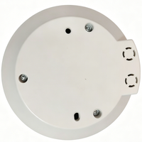 Détecteur de mouvement PIR à montage au plafond 360° JB205C avec minuterie réglable et détecteur de lumière Lux, portée de détection 6m, puissance max 800W pour lampes LED