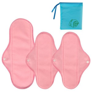 <span class=keywords><strong>Kit</strong></span> de serviettes hygiéniques tactiques d'extérieur haut de gamme en polaire lavable, anti-fuite, multicouche, imperméable et réutilisable pour usage quotidien - Product Image 2