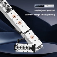 Rail de guidage linéaire biaxial SGR direct usine, glissière linéaire silencieuse à double axe avec curseur de verrouillage, rail linéaire en aluminium pour CNC