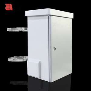 Eabel poste montado NEMA4 gabinete de metal personalizado IP65 caja eléctrica de telecomunicaciones caja de proyecto de telecomunicaciones industriales - Product Image 2