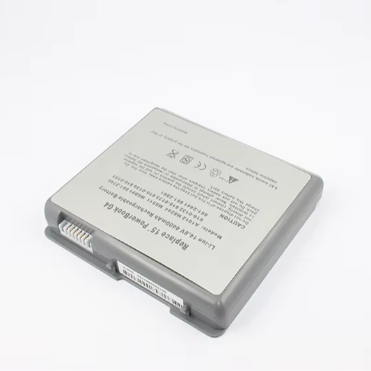 Replacement 14.8V 4400mAh Laptop Battery Pack for Apple PowerBook G4 15inch Models A1012 M8858 M6091 M8244