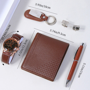 Regalos Promocionales Únicos IStapromo, Set de Regalo Corporativo de Lujo en PU con Artículos de Venta Caliente, Reloj para Hombre, Recuerdo Empresarial - Product Image 5