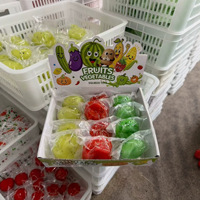 Kiwi Smoothie Squish Ball, Vormbaar Niet-terugverende IJs Zand TPR Knijp Fidget Speelgoed Simulatie Fruit Stress Verlichting Decompressie Speelgoed