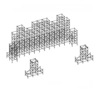 Sistema de Estructura de Acero Layher para Escenarios, Torres de Acero Layher para Eventos, Torre de Acero Layher para Sistemas de Sonido Line Array en Exteriores