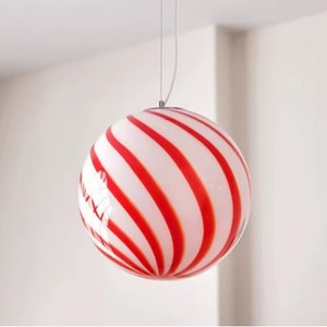 Luminaire suspendu Cross Border Alps, sphère en verre LED ronde, éclairage d'ambiance pour chambre d'enfant, E26, tête simple - Product Image 1