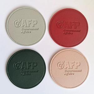 Posavasos <span class=keywords><strong>de</strong></span> <span class=keywords><strong>Cuero</strong></span> PU Resistente al Calor, Estilo Nórdico, para Decoración <span class=keywords><strong>de</strong></span> <span class=keywords><strong>Mesa</strong></span> del Hogar - Product Image 1