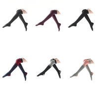 Chaussettes de yoga et de fitness antidérapantes personnalisables pour femmes, en coton, mi-mollet, avec grip et bout ouvert, pour Pilates, haute qualité, vente en gros