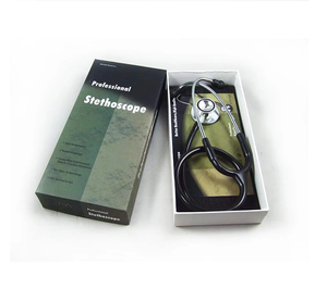 Высококачественный двухсторонний ручной стетоскоп с двумя головками для кардиологического инструмента - Product Image 6