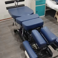 Lit orthopédique de rééducation manuelle pour la thérapie physique, avec exosquelette d'entraînement et massage de la colonne vertébrale de style américain