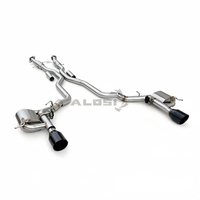 Pot d'échappement à double sonorité avec commutation libre pour Jeep Grand Cherokee SRT 6.4L V8 en acier inoxydable, échappement Valvetronic Catback