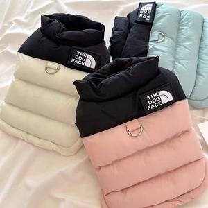 เสื้อโค้ทสุนัขแบบมีซับในผ้าฝ้าย ลายสก็อต สองขา พร้อมห่วงคล้องสายจูง ไซส์ XL สำหรับสัตว์เลี้ยง - Product Image 3