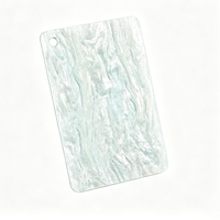Feuille acrylique personnalisée légère faite à la main, effet marbre, scintillante et moderne, pour loisirs créatifs, pinces à cheveux, décoration murale et maison