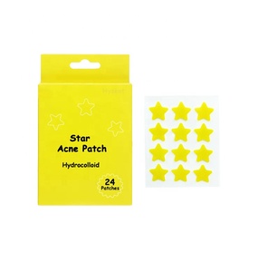 Oem dễ thương hình dạng ngôi sao Hydrocolloid mụn mụn vá nhược điểm điều trị 24 dots - Product Image 1