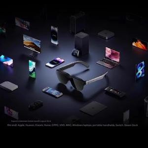 نظارات ذكية ار tl Rayneo Air <span class=keywords><strong>3</strong></span> مع شاشة عالية الدقة وحدة تحكم JoyDock شاشة عملاقة محمولة للأفلام VR - Product Image 6