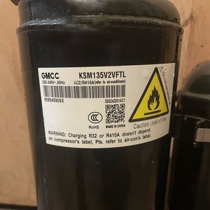 Compresseurs Toshiba KSM135V2VFTL pour climatisation et réfrigération, 220-240V 50Hz R32 R410A - Product Image 1