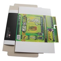 Caja de Regalo Moderna y Lujosa para Juguetes, Coches, Robots, Figuras de Dibujos Animados, con Logotipo Personalizado en Relieve, Embalaje con Ventana y Marco para Fotos