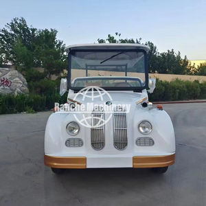 Vehículo Eléctrico Azul de Alta Calidad, Carro de Golf Turístico, Auto Clásico Eléctrico Retro, Auto Clásico Eléctrico Homologado para Circular por la Calle - Product Image 1