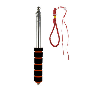 Vente chaude : Mât de drapeau télescopique en acier inoxydable, pointeur de guide touristique, mât de drapeau pour enseignement, accessoire de présentation pratique pour - Product Image 6