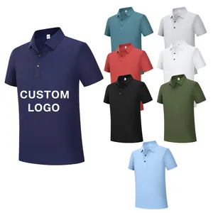 Großhandel niedriges MOQ heißer Verkauf Design Herren schnell trocknend 100 % Polyester Pike Golf Polo T-Shirt