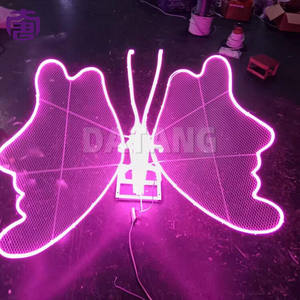 Decoración de Mariposas LED para Jardín Exterior, Luces de Insectos Dinámicas Simuladas Coloridas IP65, Luces Decorativas para Paisajes, Navidad, Festividades, Certificación CE y RoHS - Product Image 5