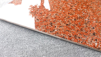 Carreaux polis brillants personnalisés, carreaux de porcelaine antidérapants pour intérieur de maison 60x60