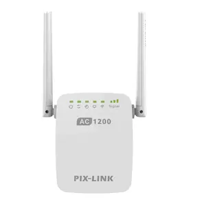 Oem/Odm Hot Sell Pix-Link 1200Mbps Dual Band Draadloze Wifi Router Lange Afstand Repeater Mobiele Signaalversterker Versterker