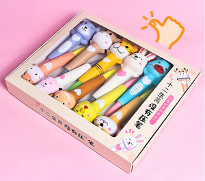 Free Sample Squeeze Squishy Pressure 12 Pack <b>Pens</b> for Kids Prize Toy for Classroom Cute Kawaii <b>Pens</b> Slow Rise Squishy Toy - Product Image 6