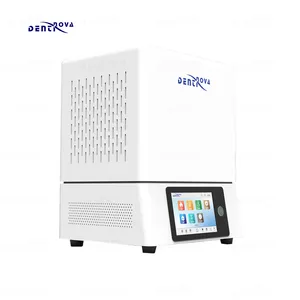 Mejor precio 1600c pantalla táctil laboratorio Dental Burnout horno compacto Zirconia cerámica corona horno de sinterización