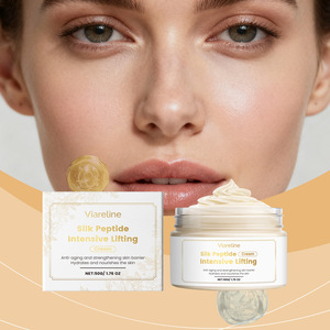 Crema Facial Hidratante, Delicada, Humectante, Iluminadora, para el Cuidado Facial - Product Image 3