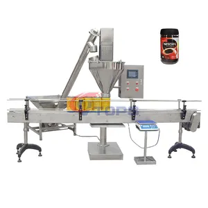 VTOPS Hot Sales Automatic Filling Machine / Milk Powder Packing Machine for Tin Cans Jars Round Bottles