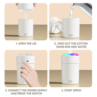 Humidificateur d'air intelligent silencieux USB pour la maison et la voiture, purificateur d'air, veilleuse populaire personnalisée