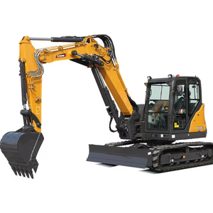 Maquinaria de construcción china excavadora sobre orugas usada 0, 35m3 XE80E con capacidad de carga de 8 toneladas a la venta EPA y certificado CE - Product Image 1