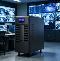 UPS Industri 6KVA 10KVA Gelombang Sinus Murni untuk Sistem Kontrol Pabrik