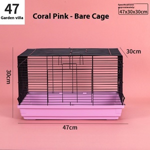 Grande cage pour hamster avec fermeture à bouton Accesorios Para Hamster Literie pour hamster Cage à oiseaux Grande - Product Image 3