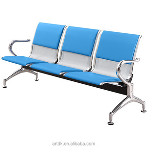 <span class=keywords><strong>เก้าอี้</strong></span>พักคอยสนามบิน P004 พร้อมเบาะ PU ม้านั่งอลูมิเนียมแบบเชื่อมต่อ ที่นั่งสาธารณะสำหรับล็อบบี้เทอร์มินัล โรงพยาบาล รับผลิตตามแบบ OEM - Product Image 3