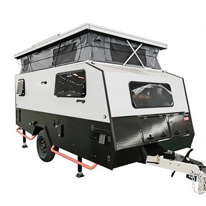 Caravana de Diseño de Buena Calidad, Estándares Globales, Remolque de Camping RV, Aluminio y Acero, Diseño Ligero y Plegable - Product Image 1