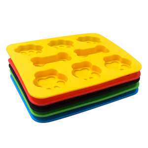 2024 grosir nampan silikon bentuk cakar kucing cetakan kue puding makanan penutup lucu untuk pembuat es krim - Product Image 4